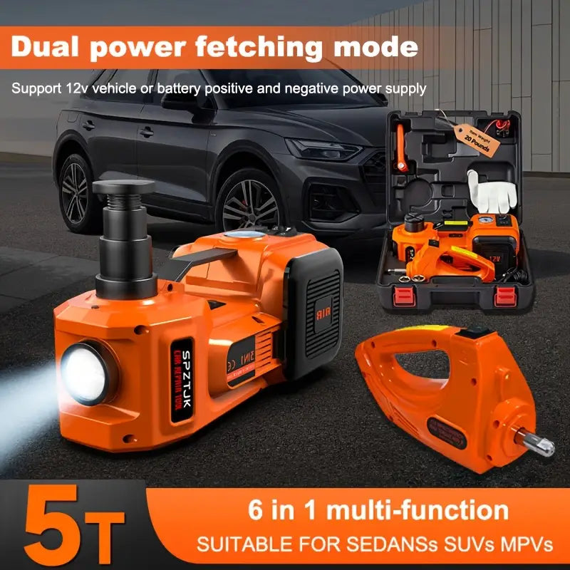 Premium Electric Car Jack Kit