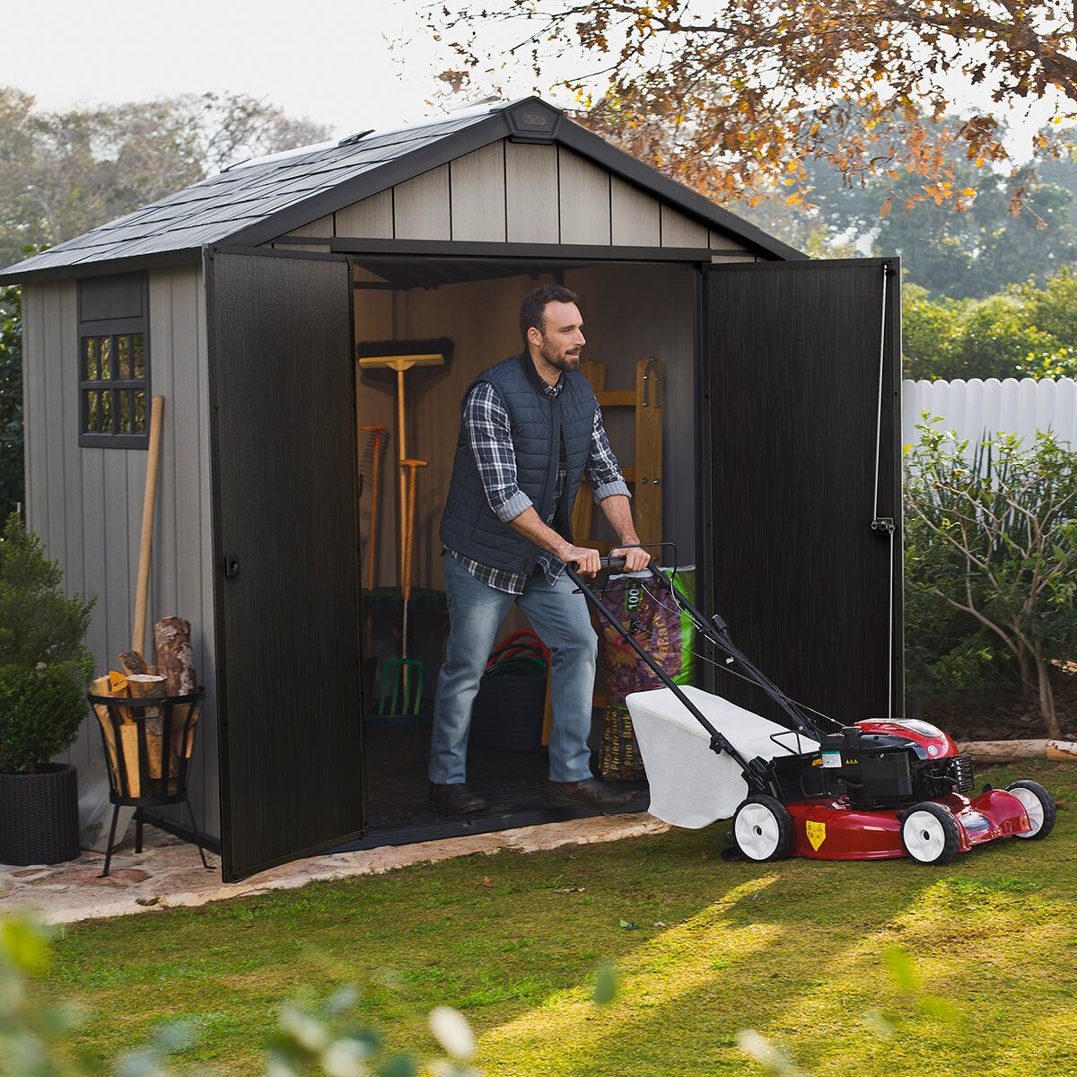 Keter Oakland 7ft 6" x 7ft (2.3 x 2.1m) Shed