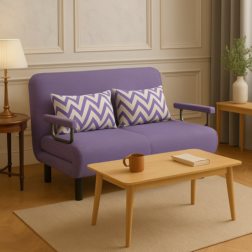 The practical folding sofa bed leisure lounger