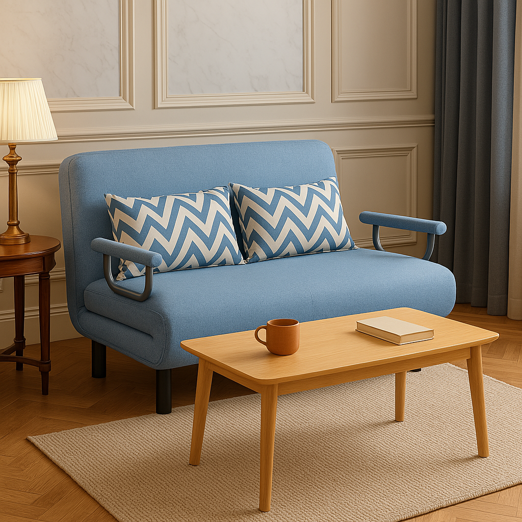 The practical folding sofa bed leisure lounger