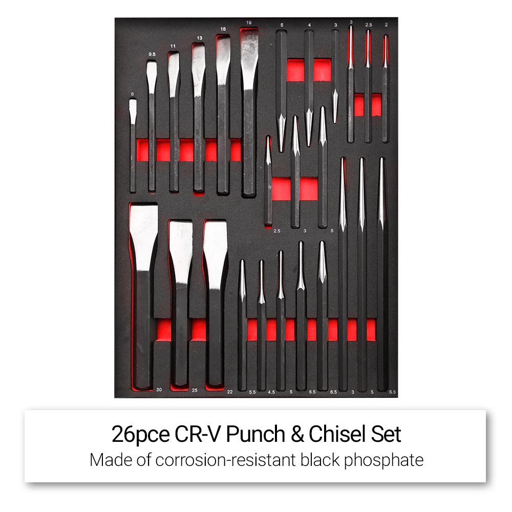InfinityTool 990 – 20-Drawer Tool Cart with Top Cabinet & 990 Tools Included