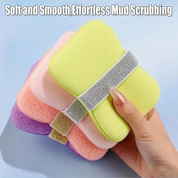 2-Pack Bath Sponge Soap Bag, Exfoliating Soap Bag, Loofah, Exfoliating Bath Sponge