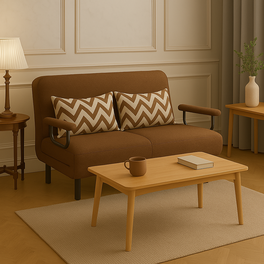 The practical folding sofa bed leisure lounger