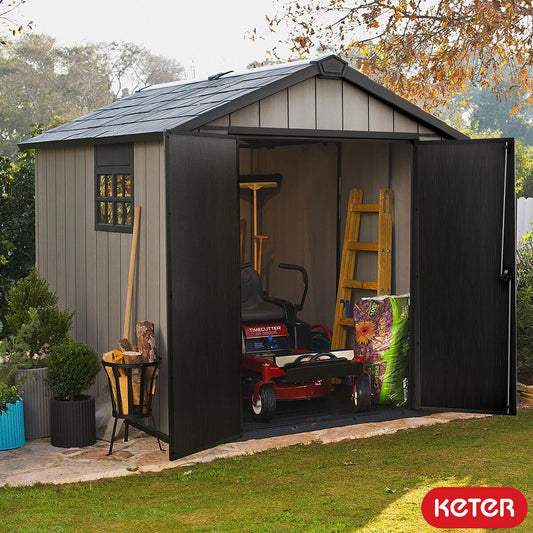 Keter Oakland 7ft 6" x 9ft 4" (2.3 x 2.9m) Shed