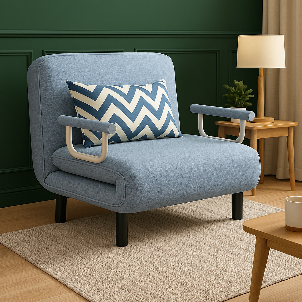 The practical folding sofa bed leisure lounger