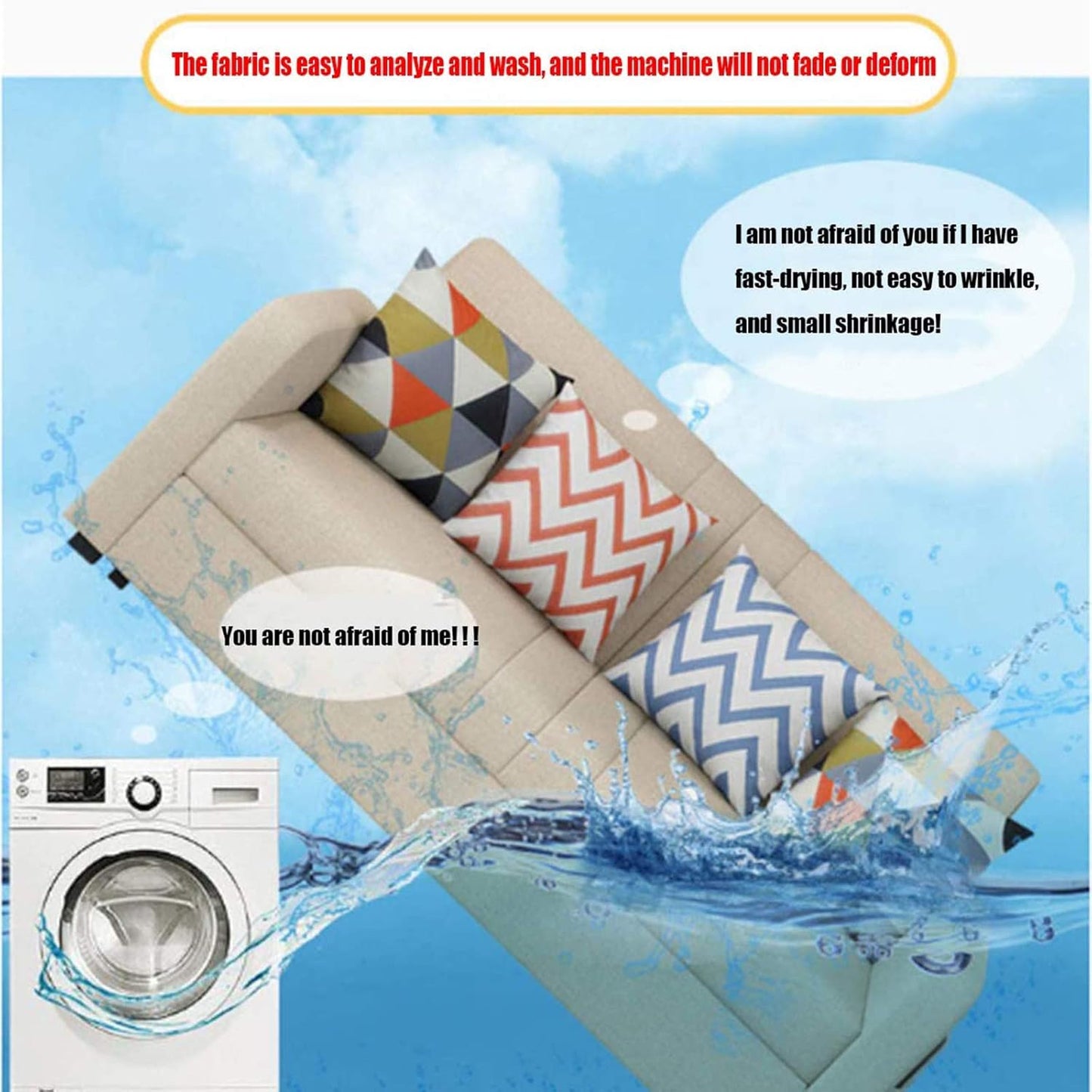 ALL-IN-ONE FOLDABLE SOFA BED