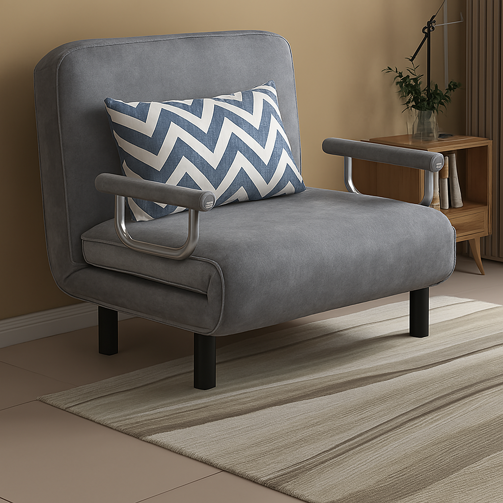 The practical folding sofa bed leisure lounger