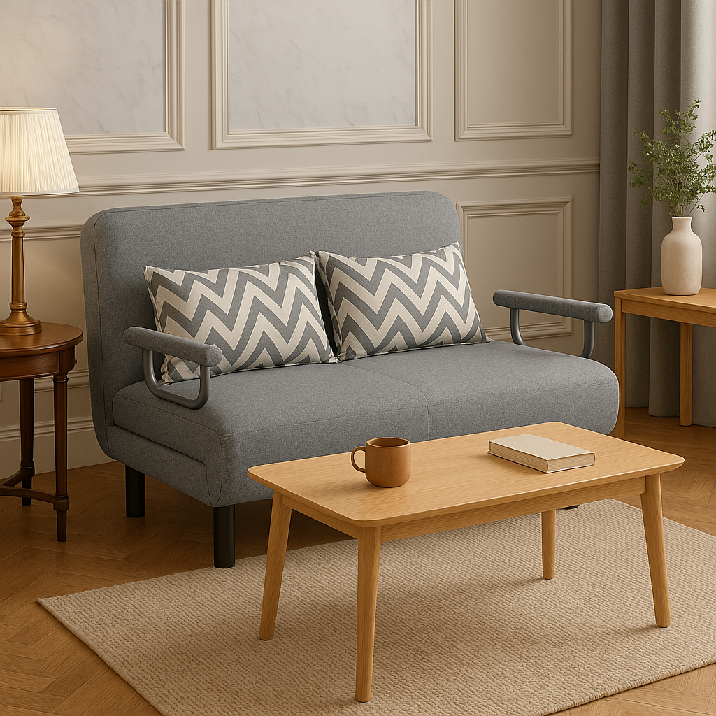 The practical folding sofa bed leisure lounger