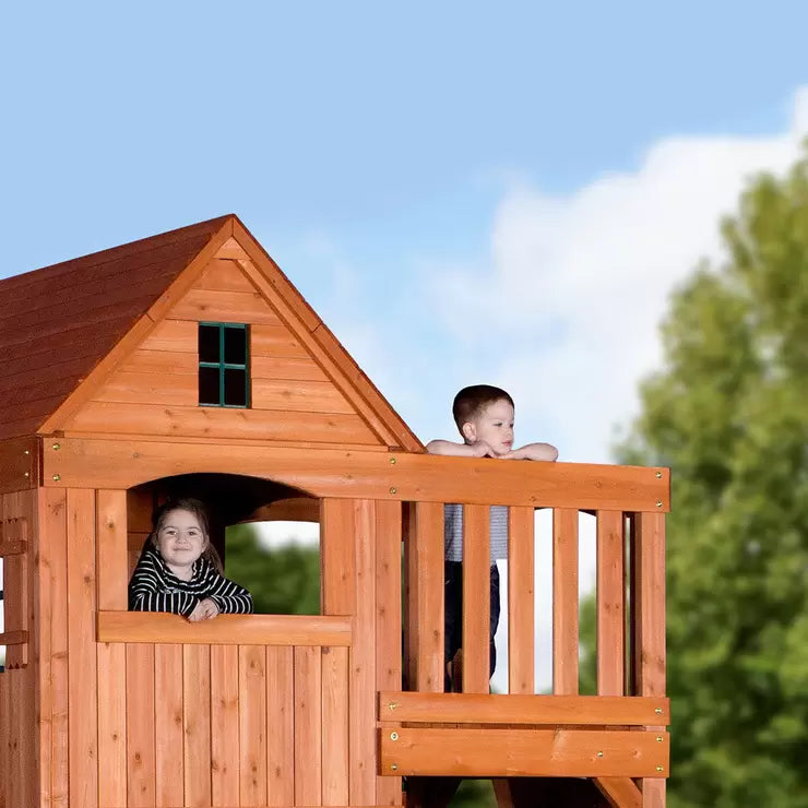 Backyard Discovery Hillcrest Swing Set and Playcentre (3-10 Years)