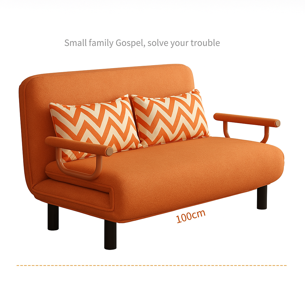 The practical folding sofa bed leisure lounger