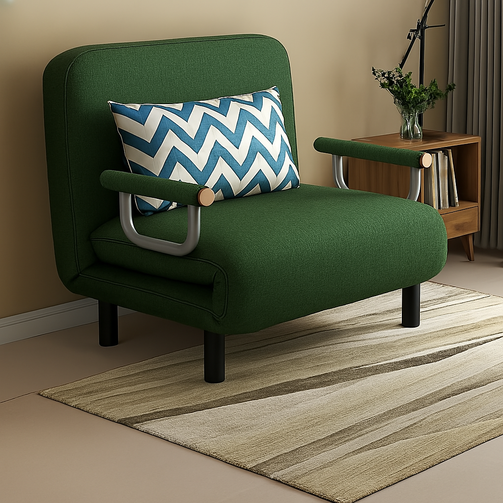 The practical folding sofa bed leisure lounger