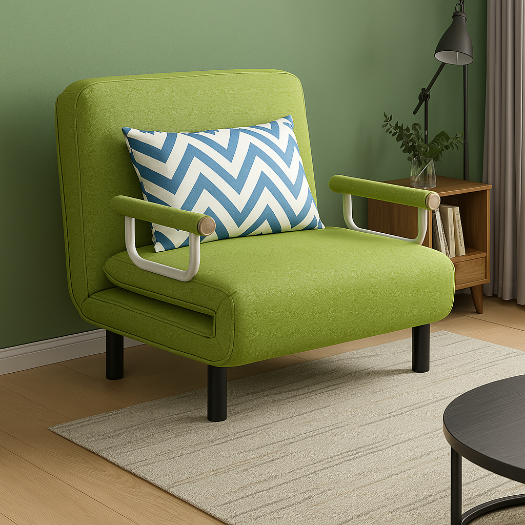 The practical folding sofa bed leisure lounger