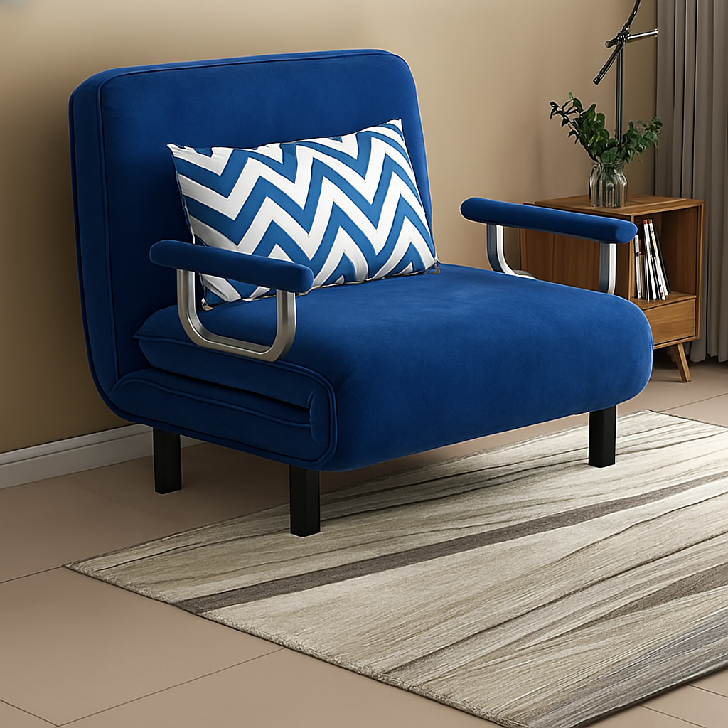 The practical folding sofa bed leisure lounger