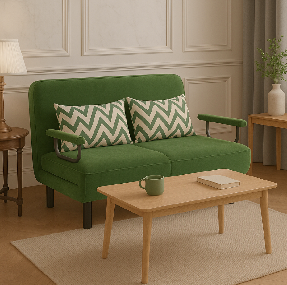 The practical folding sofa bed leisure lounger