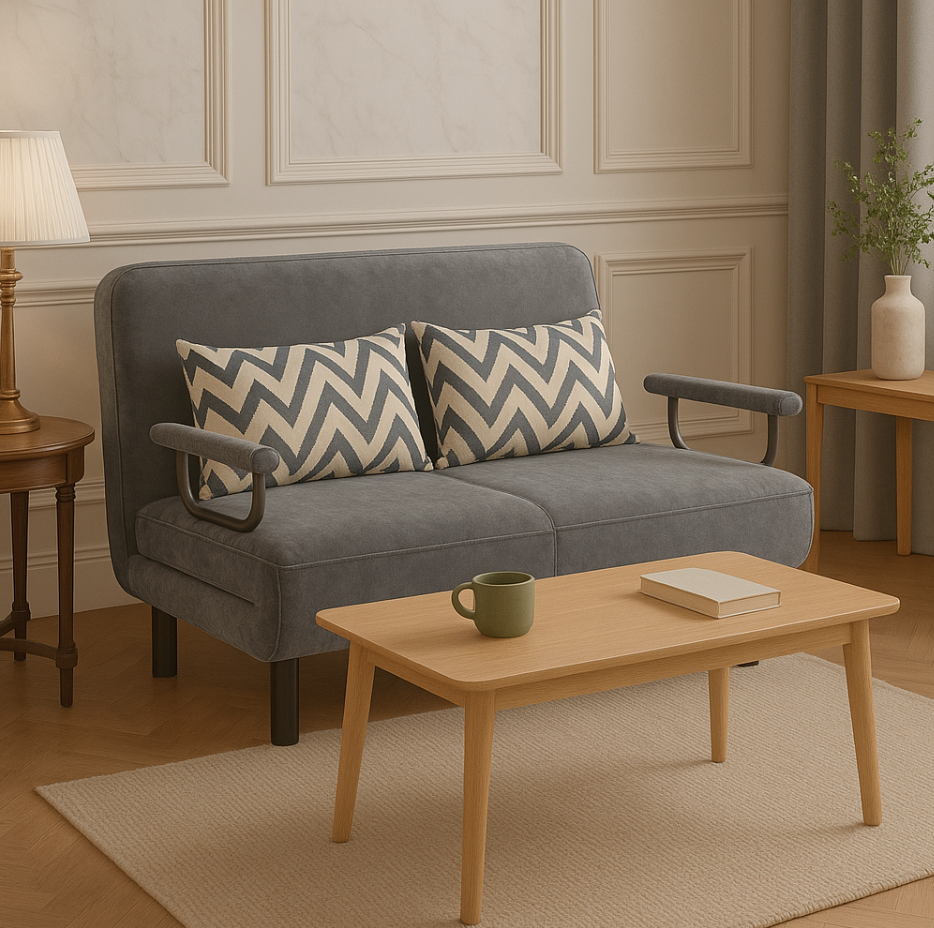 The practical folding sofa bed leisure lounger