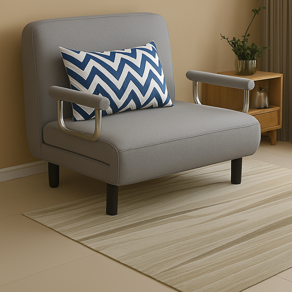 The practical folding sofa bed leisure lounger