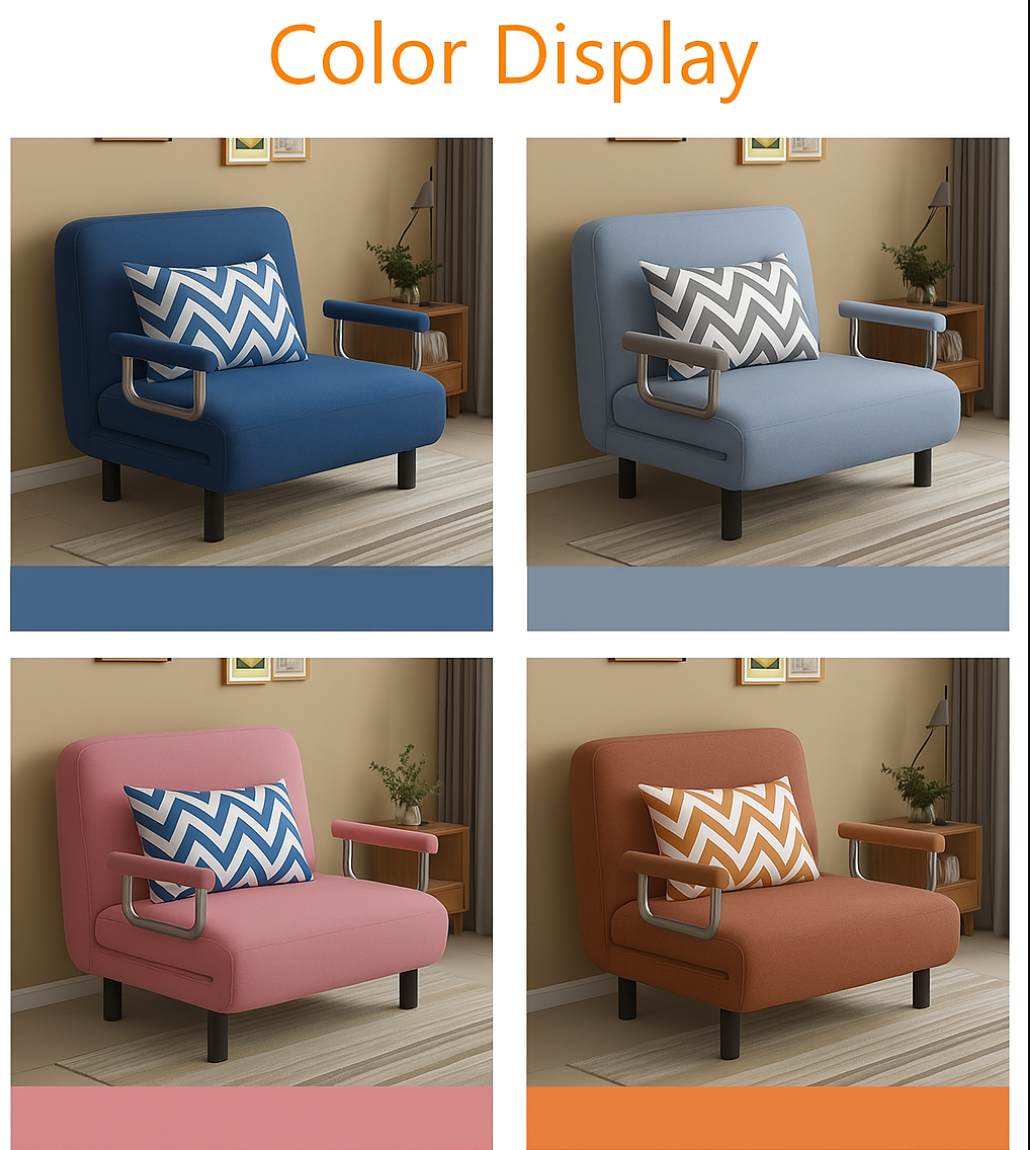 The practical folding sofa bed leisure lounger