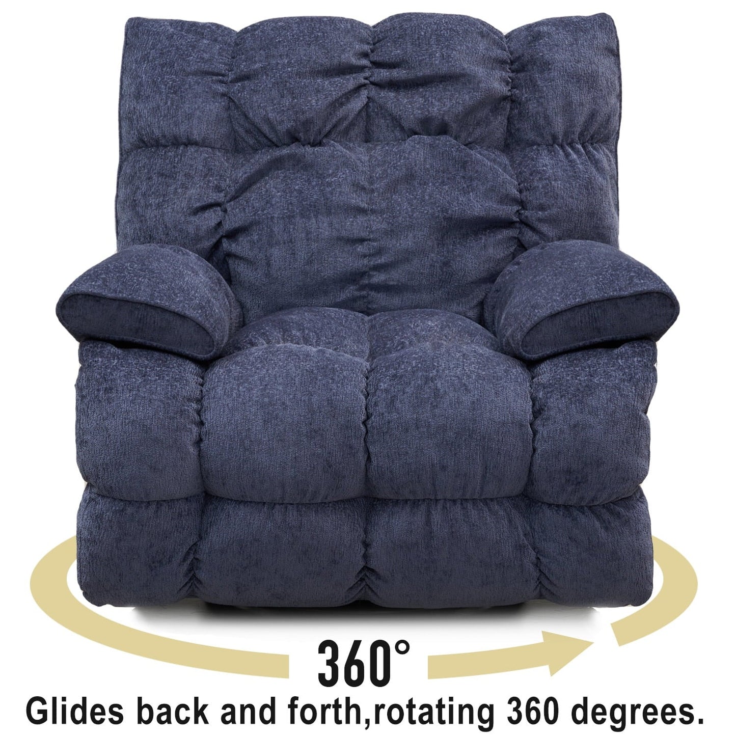 Oversized Rocking Recliner Chair