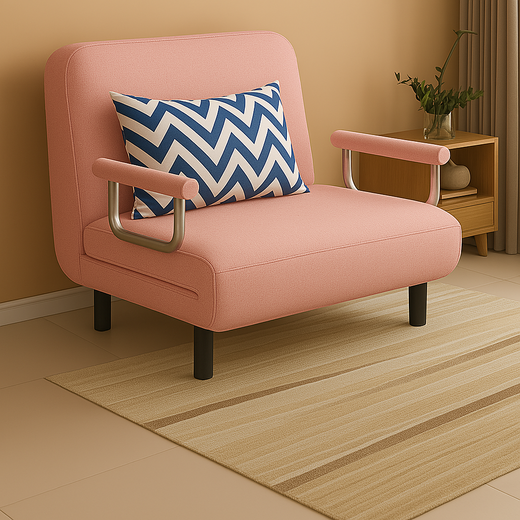 The practical folding sofa bed leisure lounger