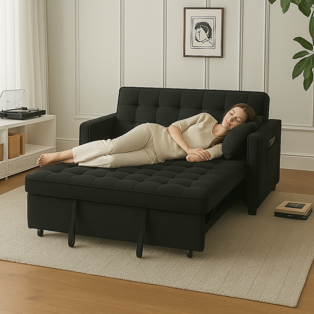 3-in-1 Foldable Sofa Bed