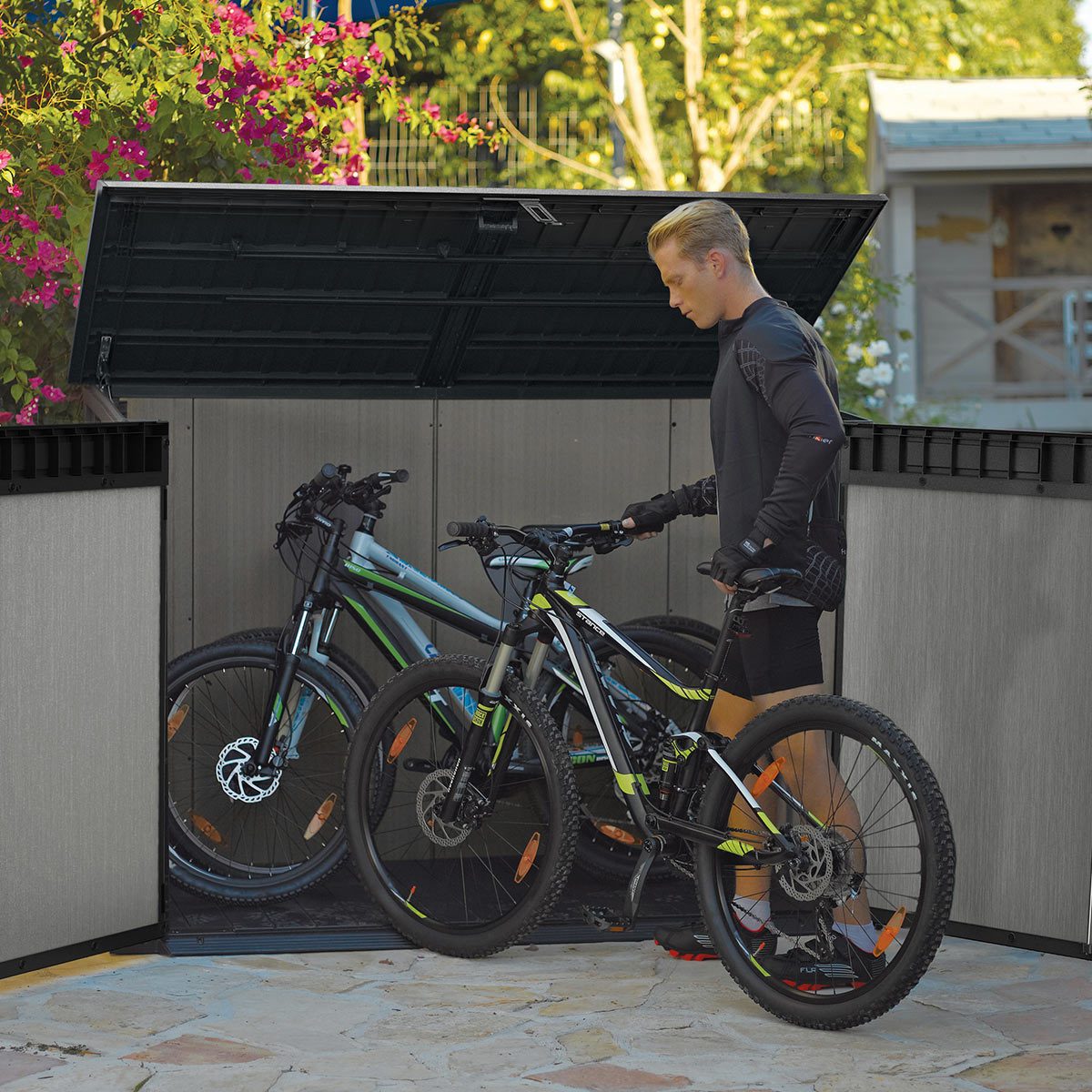 Keter Grande Store 6ft 3" x 3ft 7" (1.9 x 1.1 m) Horizontal 2,020 Litre Storage Shed