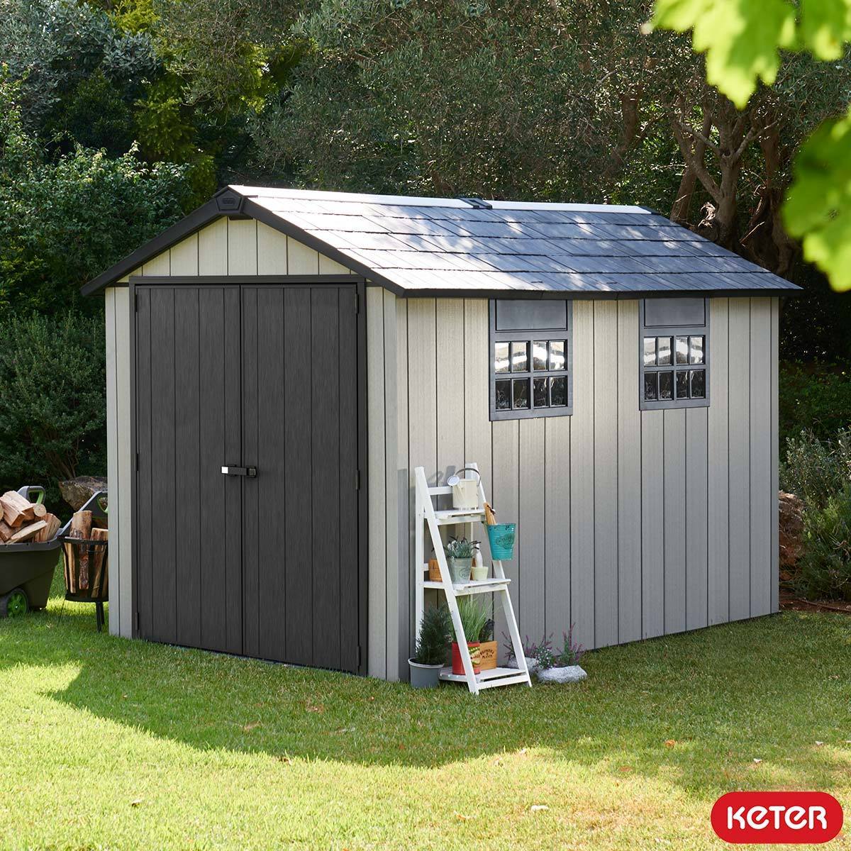 Keter Oakland 7ft 6" x 11ft (2.3 x 3.4m) Shed