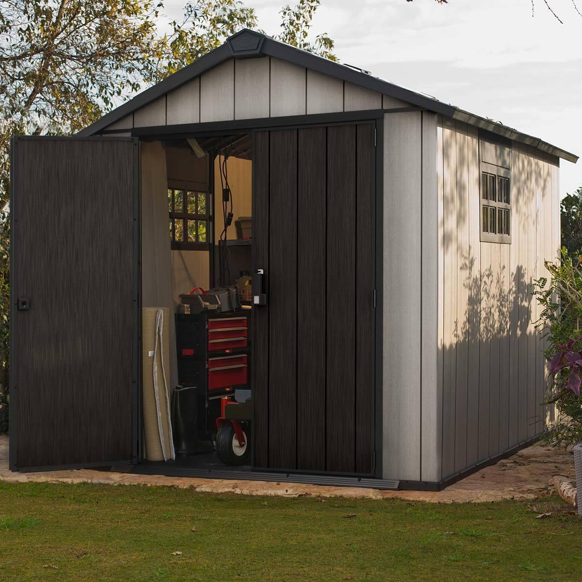 Keter Oakland 7ft 6" x 11ft (2.3 x 3.4m) Shed