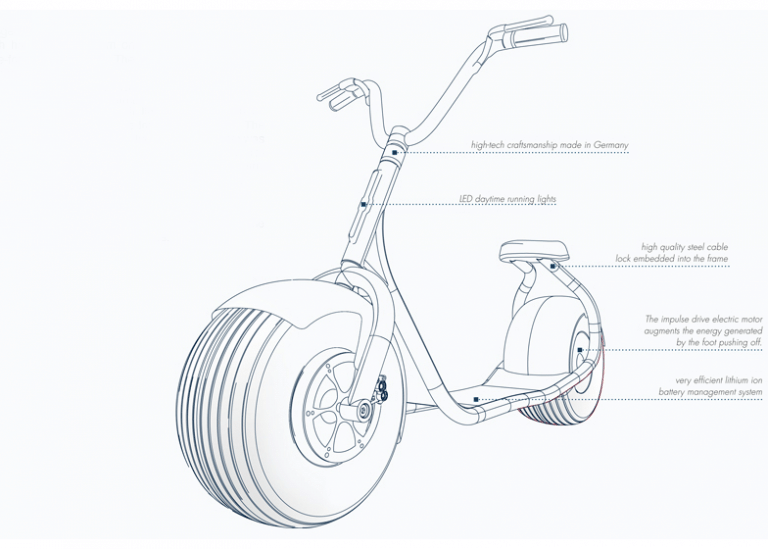 VERSATILE ELECTRIC SCOOTER